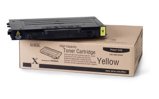 Xerox Phaser 6100-106R00682 Sarı Orjinal Toner Yüksek Kapasiteli - 1