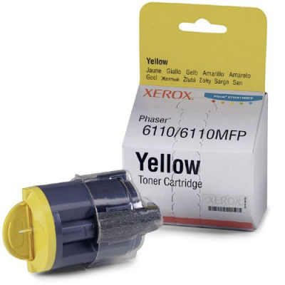 Xerox Phaser 6110-106R01204 Sarı Orjinal Toner - 1