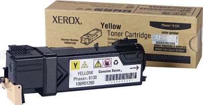 Xerox Phaser 6130-106R01284 Sarı Orjinal Toner - 1